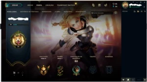 Vendo conta Gold IV - League of Legends LOL