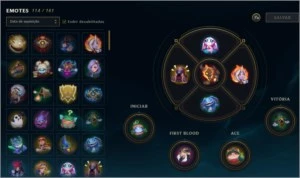 Conta League of Legends 633 skins LOL