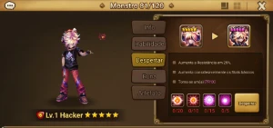 Conta starter top, RNG absurda, 4 nat5 | HACKER DE FOGO - Summoners War