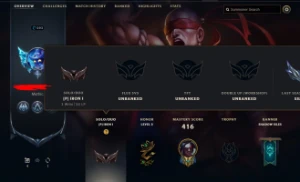 Conta Lol 80 Skins Sem Elo - League of Legends