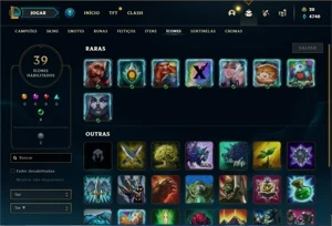 Conta Prata 2 com 26 Champs e 5 Skins + 4 Espolios - League of Legends LOL