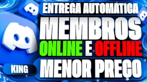 Discord Membros Online E Offline Mais Barato Da Plataforma