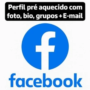 ✅💻Conta de Facebook Aquecido Por +30 Dias Com Página Criada - Redes Sociais