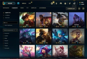Conta Platina 4 com 140 Champs e 86 Skins ( MAIN ADC ) - League of Legends LOL