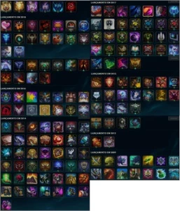 CONTA DIAMANTE 4 170 CAMPEÕES 80+ SKINS LEAGUE OF LEGENDS LOL