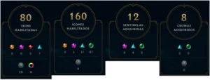 CONTA DIAMANTE 4 170 CAMPEÕES 80+ SKINS LEAGUE OF LEGENDS LOL