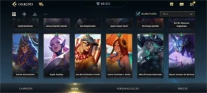 WILD RIFT 62 SKINS+1890 WCs; 14K PONTOS DE COLECIONADORES; - League of Legends LOL