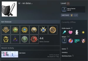 CONTA CSGO │6 MEDALHAS │ TRUST VERDE - Steam