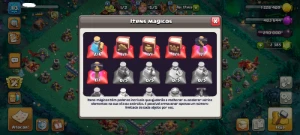 Cv12 Full - 2385 Gemas - Muitos Itens Mágicos - 7 Equips - Clash of Clans