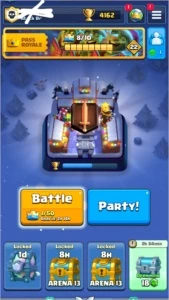 Clash Royale Arena lendária