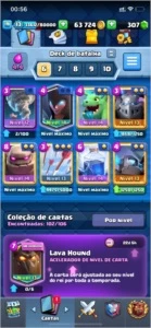 CONTA NIVEL 13 QUASE FULL 14 VÁRIAS CARTAS LVL MÁXIMO - Clash Royale