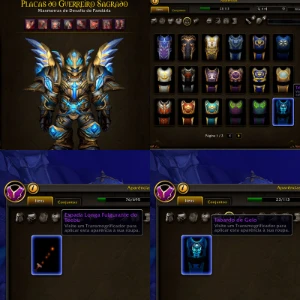 Conta com Challenge mod Pandaria Paladino e spectral tiger - Blizzard