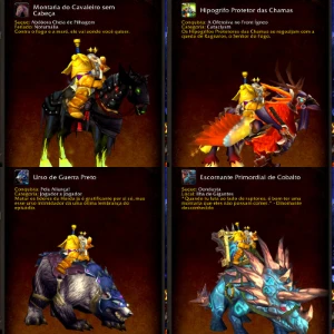 Conta com Challenge mod Pandaria Paladino e spectral tiger - Blizzard