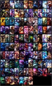 Conta lol Platina 4 105 skins - League of Legends