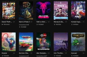 Conta EpicGames +130 jogos - Epic Games