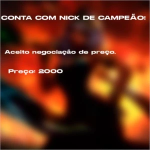 Conta com nick de Campeão Popular - League of Legends LOL