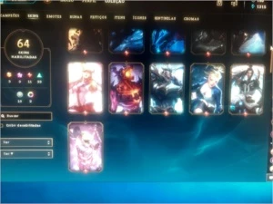 conta league of legends LOL