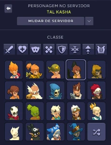 Contas 200 servidor talkasha, vem com scroll e caçador - Dofus