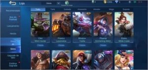 Conta de Mobile Legends
