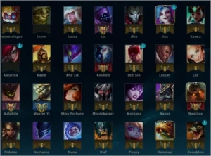 CONTA DE LOL / 87 CHAMP / 34 SKINS / SEM EMAIL VERIFICADO - League of Legends