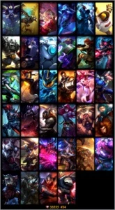 CONTA DE LOL / 87 CHAMP / 34 SKINS / SEM EMAIL VERIFICADO - League of Legends