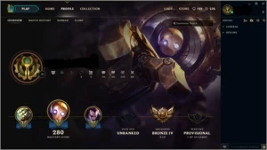 CONTA DE LOL / 87 CHAMP / 34 SKINS / SEM EMAIL VERIFICADO - League of Legends