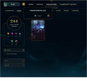 CC LOL 249 Skins - League of Legends