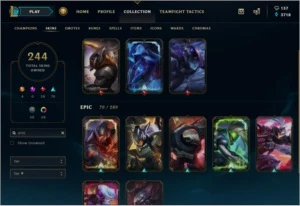 CC LOL 249 Skins - League of Legends