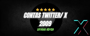 Contas Twitter/X [2009] - Social Media