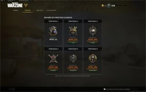 Conta Warzone com varias skins , armas diamante , gold. - Call of Duty COD