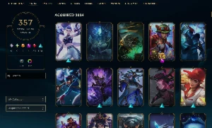 Conta Lol Lvl 793, 357 Skins, Honra 2, Gold 2. - League of Legends