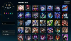 Conta Lol Lvl 793, 357 Skins, Honra 2, Gold 2. - League of Legends