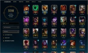 CONTA LOL,151 SKINS, TODOS CAMPEOES,FLEX PLAT IV,SOLO GOLD I - League of Legends