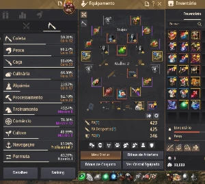 Conta Black Desert
