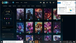 Conta do legue of leguends de 2018 - League of Legends LOL
