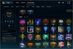 Conta LoL Diamante 5 - League of Legends