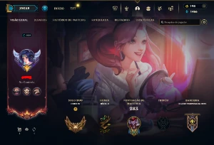 CONTA LOL - LVL 222 - 99 Champions - 100 Skins - FULL ACESSO - League of Legends