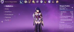 VENDO CONTA GENSHIN - Skirk + Shogun + Nahida + Mualani - Genshin Impact