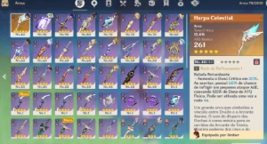 VENDO CONTA GENSHIN - Skirk + Shogun + Nahida + Mualani - Genshin Impact