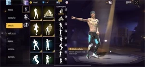 Conta free fire, muito gemada! Nvl 76