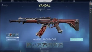 Conta valorant com 900 reais em skins!!