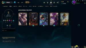 3 contas (2 gold e 1 com 94% de winrate no bronze) - League of Legends LOL