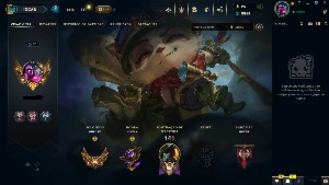 3 contas (2 gold e 1 com 94% de winrate no bronze)