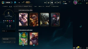 3 contas (2 gold e 1 com 94% de winrate no bronze) - League of Legends LOL