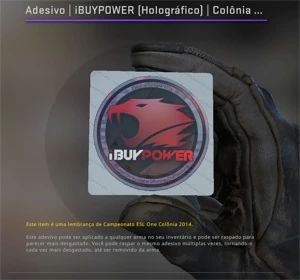 Adesivo iBUYPOWER - Counter Strike CS