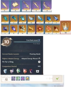 Genshin Impact- 9 Personages 5 Estrelas E Personagens C6s