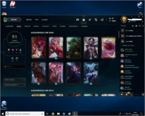 conta lol platina - League of Legends