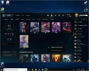 conta lol platina - League of Legends