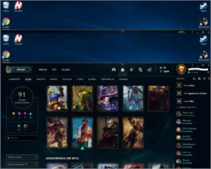 conta lol platina - League of Legends