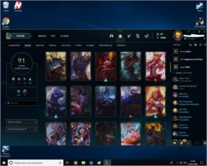 conta lol platina - League of Legends